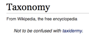 taxodermy
