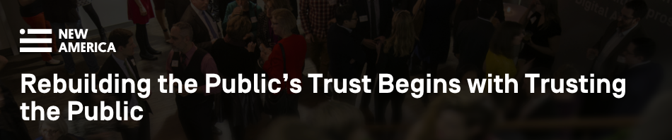 Trust the people